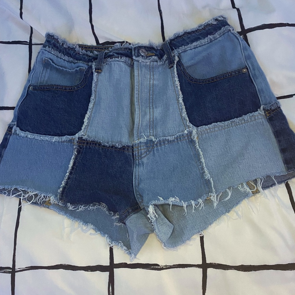Multi colored jeans